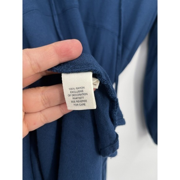 Mudd Blue  Embroidered‎ neckline and sleeves,size M - Picture 4 of 8